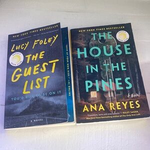 The Guest List Book & The House in The Pines